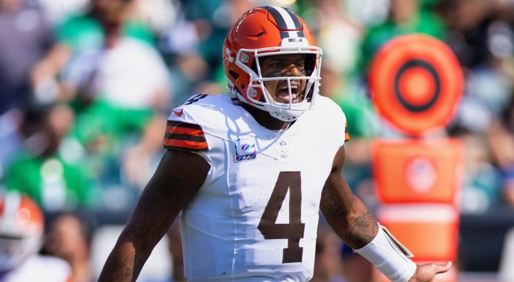 Deshaun Watson in uniform